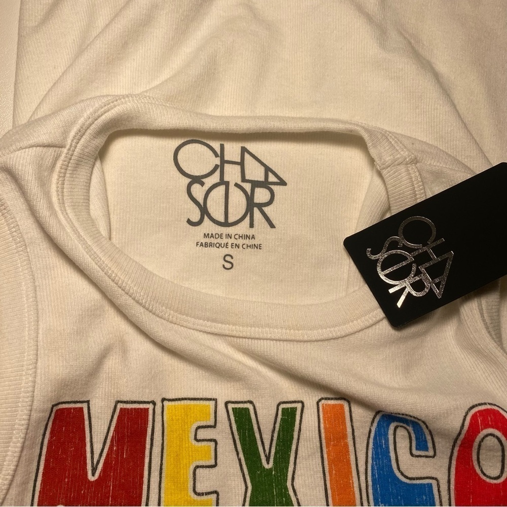 Chaser Ribbed Cropped Mexico City Tank - Picture 6 of 6